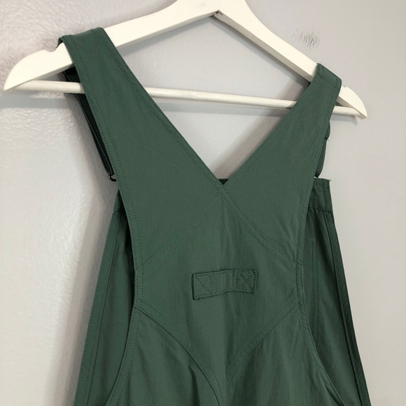Duluth Trading Co New Heirloom Gardening Bib Overalls Womens Size M 29 Fir Green - Picture 6 of 16